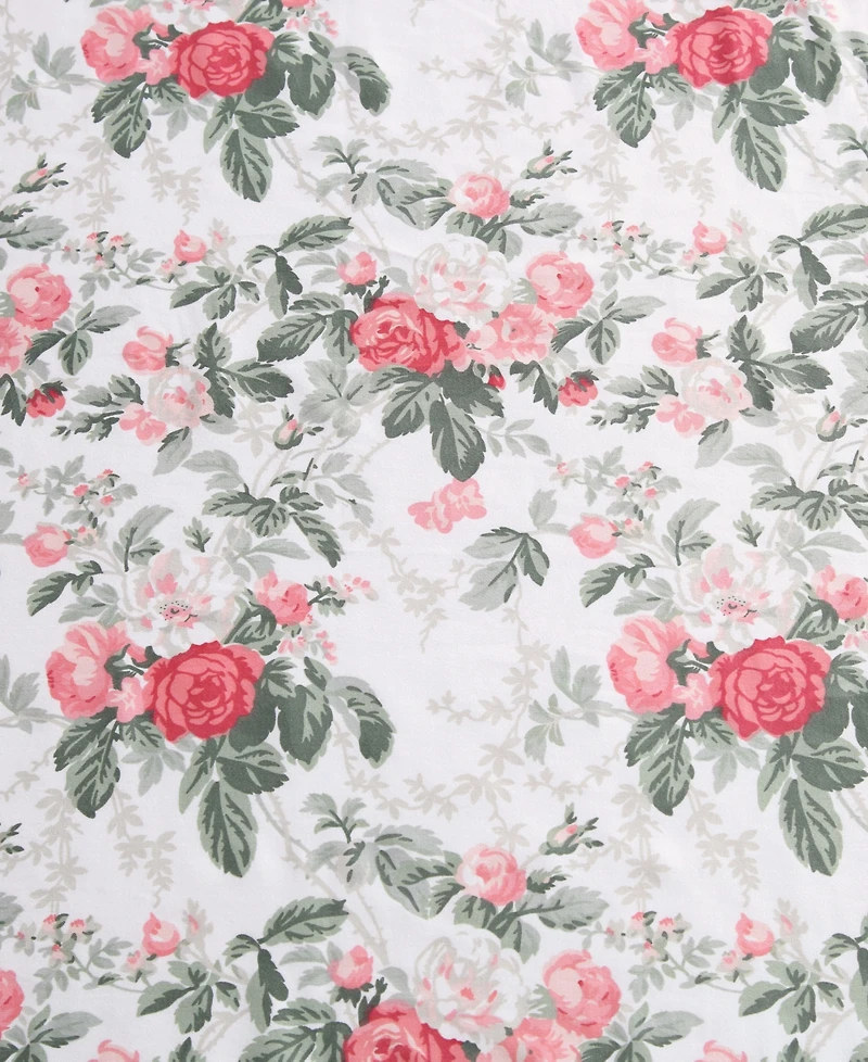 Laura Ashley 200-Thread Count Cotton Percale -Pc. Sheet Set