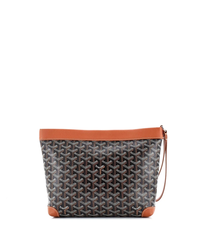 Pre-Owned Goyard Goyardine Conti Pouch Coated Canvas