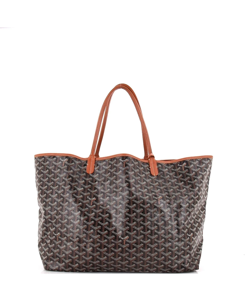 Pre-Owned Goyard Gm Saint Louis Tote Coated Canvas