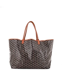 Pre-Owned Goyard Gm Saint Louis Tote Coated Canvas