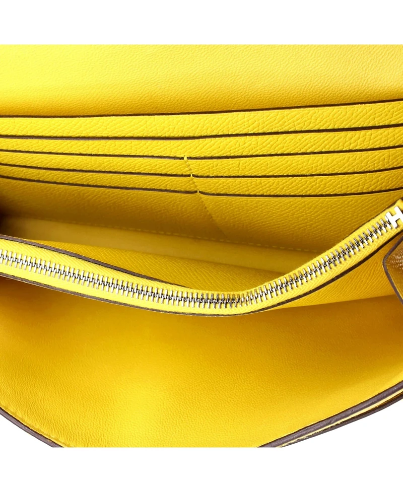 Pre-Owned Hermes Constance To Go Wallet Epsom