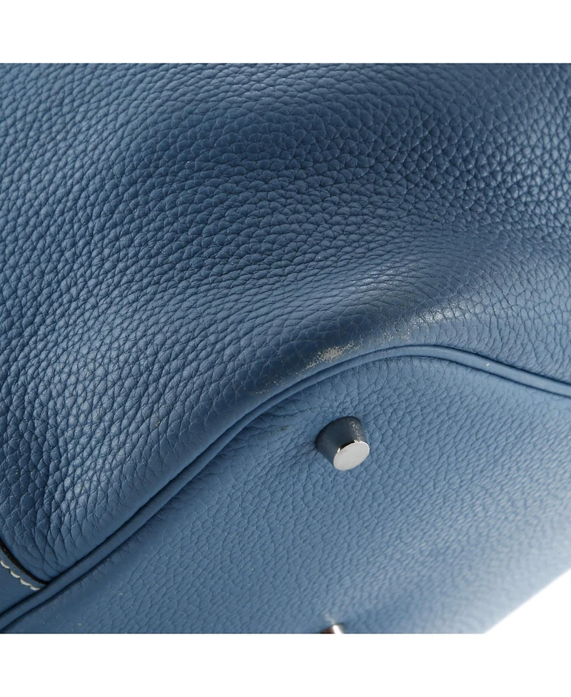 Pre-Owned Hermes Gm Picotin Lock Bag Clemence