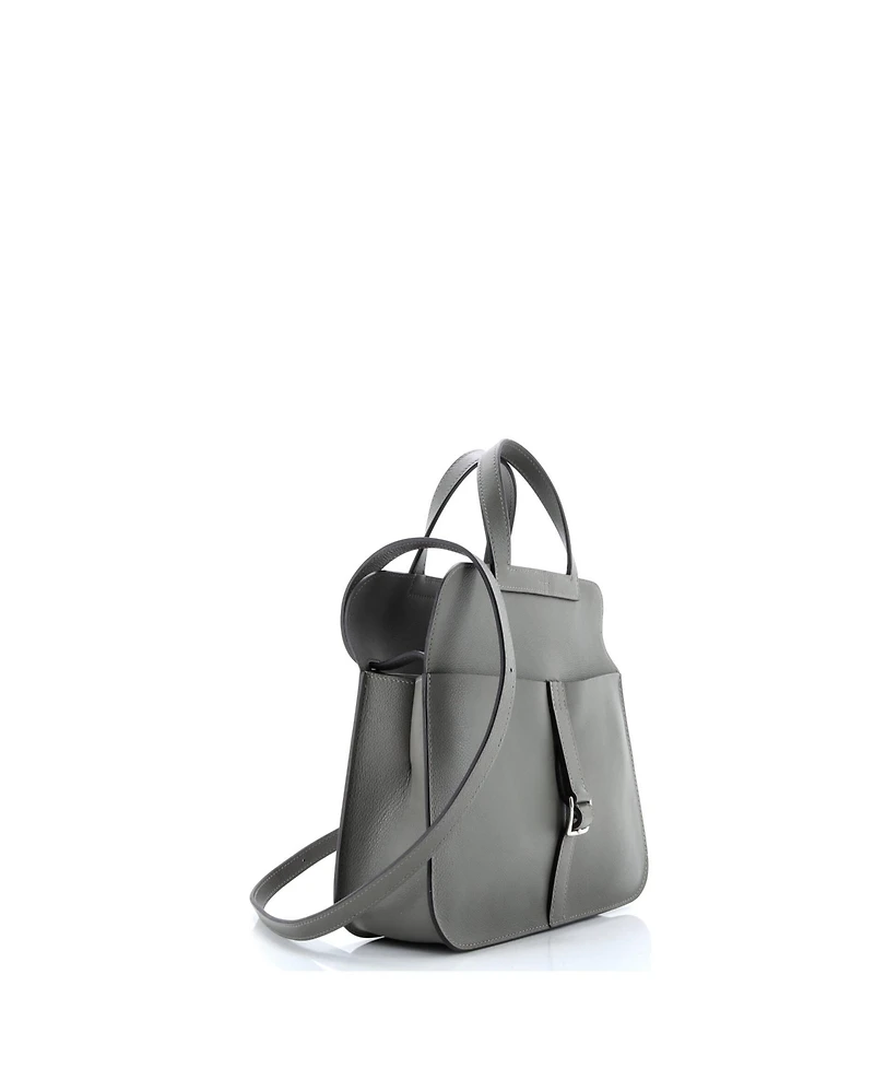Pre-Owned Hermes 25 Halzan Bag Evercolor
