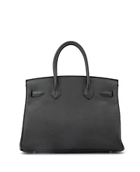 Pre-Owned Hermes Birkin Handbag Epsom with Palladium Hardware