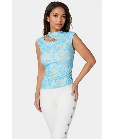 Bebe Women's Assymmetrical Top