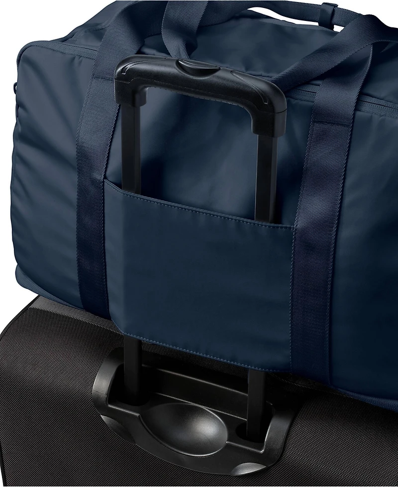 Lands' End Travel Carry On Nylon Expandable Duffle