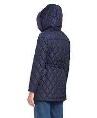 kate spade new york Women's Diamond Quilted Anorak Jacket With Hood