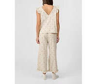 Ruffle Pull-On Pants