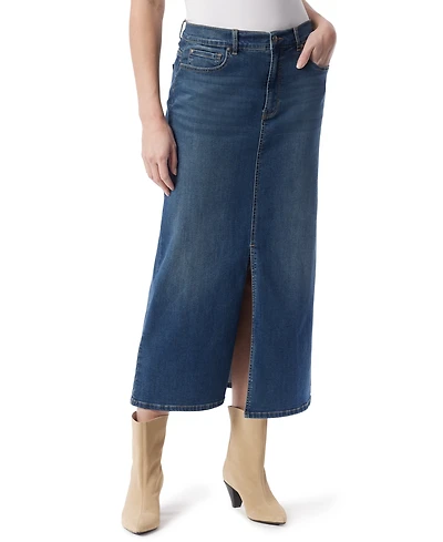 Gloria Vanderbilt Women's Five Pocket Straight Cut Maxi Skirt