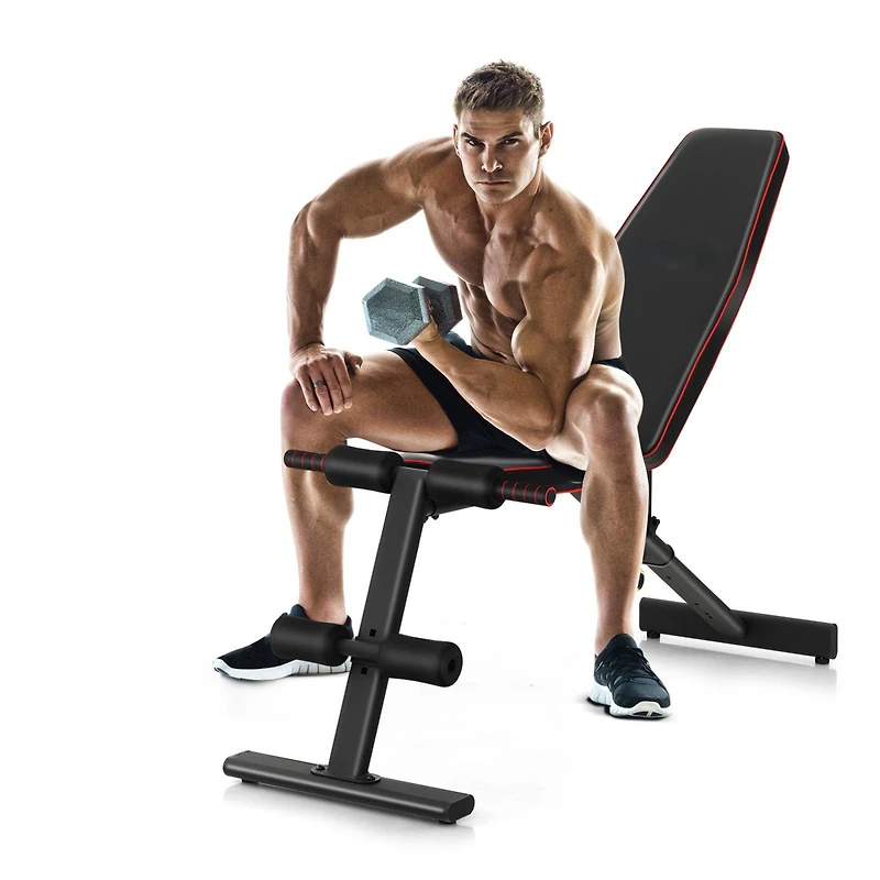 Adjustable Weight Bench for Full Body Strength Training