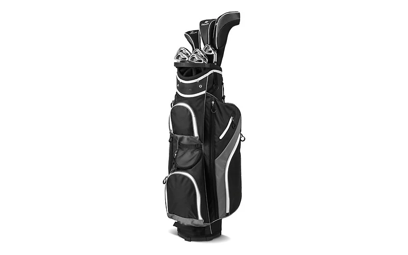 Akiudex Gray Golf Cart Bag with 14-Way Top Dividers