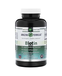 Amazing Formulas Biotin 15000mcg 120 Tablets Supplement | Non-gmo | Gluten Free | Made in Usa