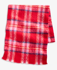 On 34th Brushed Plaid Blanket Wrap, Macy's Exclusive