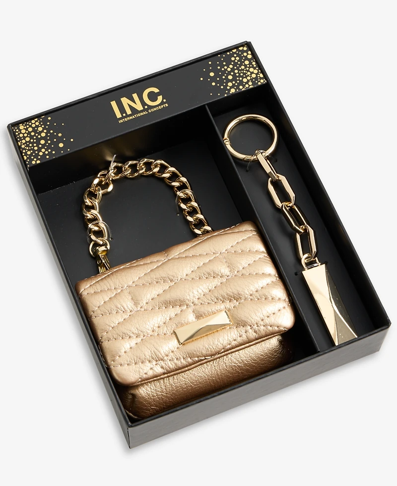 I.n.c. International Concepts Taylah Quilted Mini Bag, Macy's Exclusive