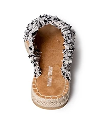 Minnetonka Women's Pearle Crossband Espadrille Sandals