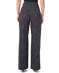 1.state Women's Button Detail Wide Leg Pants