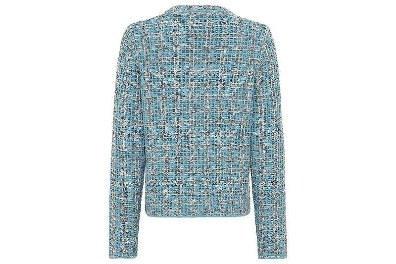 Olsen Tweed Knit Cardigan