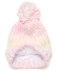InMocean Big Girls 3-Piece Color Block Cozy Cloud Weather Beanie, Scarf and Gloves Set
