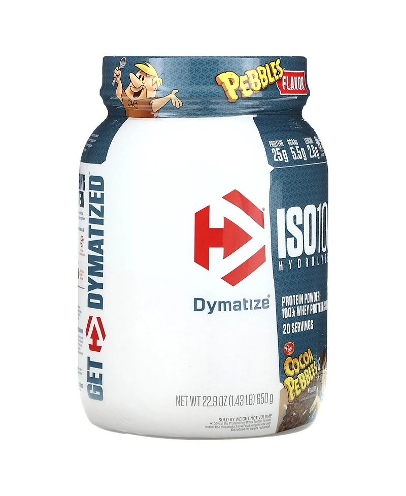 Dymatize ISO100 Hydrolyzed 100% Whey Protein Isolate Cocoa Pebbles