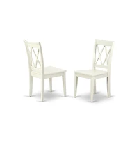 East West Furniture 5 Piece Dinette Sets Contains 1 Drop Leaves Modern Dining Table and 4 Linen White Dining Room Chairs with Double X-Back