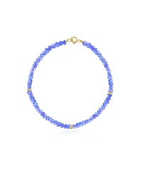 The Lovery Tanzanite Bead Bracelet 14K Gold