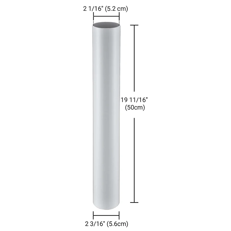 Yescom Anti Rust Flag Pole Sleeve for 20Ft 25Ft 30Ft In-Ground Poles Outdoor 2 1/16"