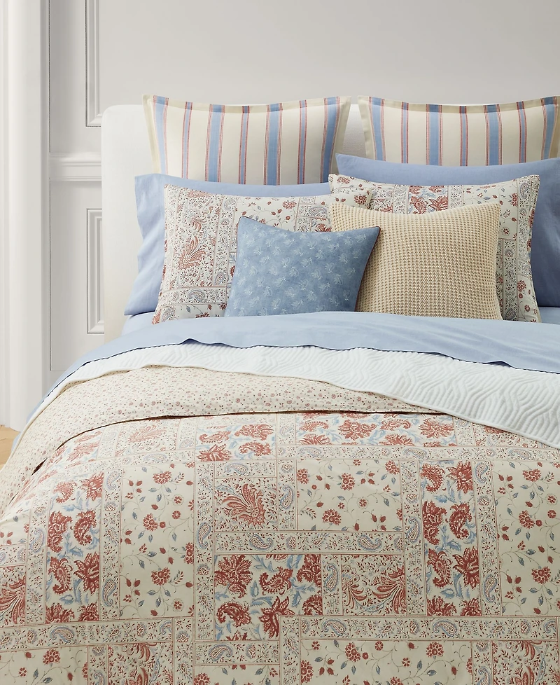 Lauren Ralph Lauren Katie Reversible 3-Pc. Duvet Cover Set, King