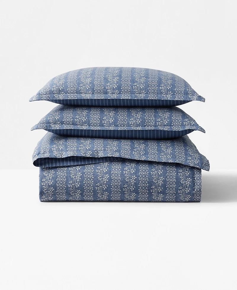Lauren Ralph Lauren Gena Soft Cotton Reversible 3-Pc. Comforter Set