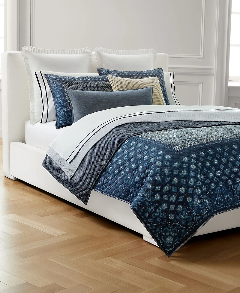 Lauren Ralph Lauren Beckett Diamond-Stitched Cotton Quilt