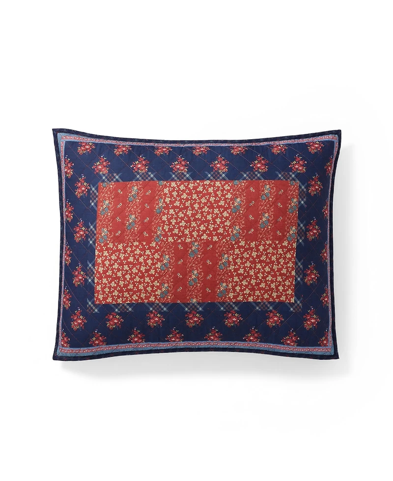 Lauren Ralph Lauren Claremont Soft Cotton Floral Sham, Standard