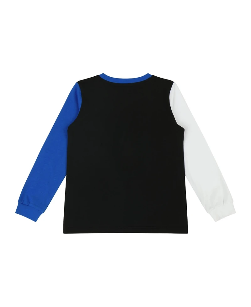 Mixed Up Clothing Kids Recuerda Tee - Colorblock Long Sleeve Graphic T-Shirt