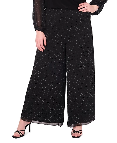 Msk Women's Palazzo Pull-On Pants