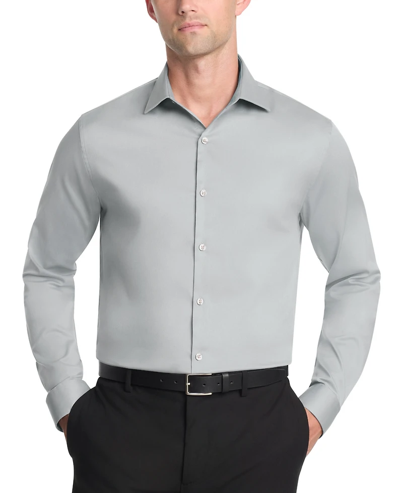 Kenneth Cole Reaction Men's Slim Fit Stretch Dress Shirt