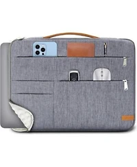 Acer 17 17.3 Inch Laptop Sleeve Bag Slim Shockproof Handbag Carrying Case Notebook Computer Cover Fit For Acer Asus Dell Hp Grey