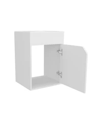 Fm Furniture Nelson Bathroom Floating Vanity, Wenge