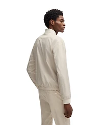 Boss by Hugo Men's Two-Way Zip Water-Repellent Packable Jacket