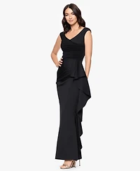 Betsy & Adam Women's Sleeveless V-Neck Dress