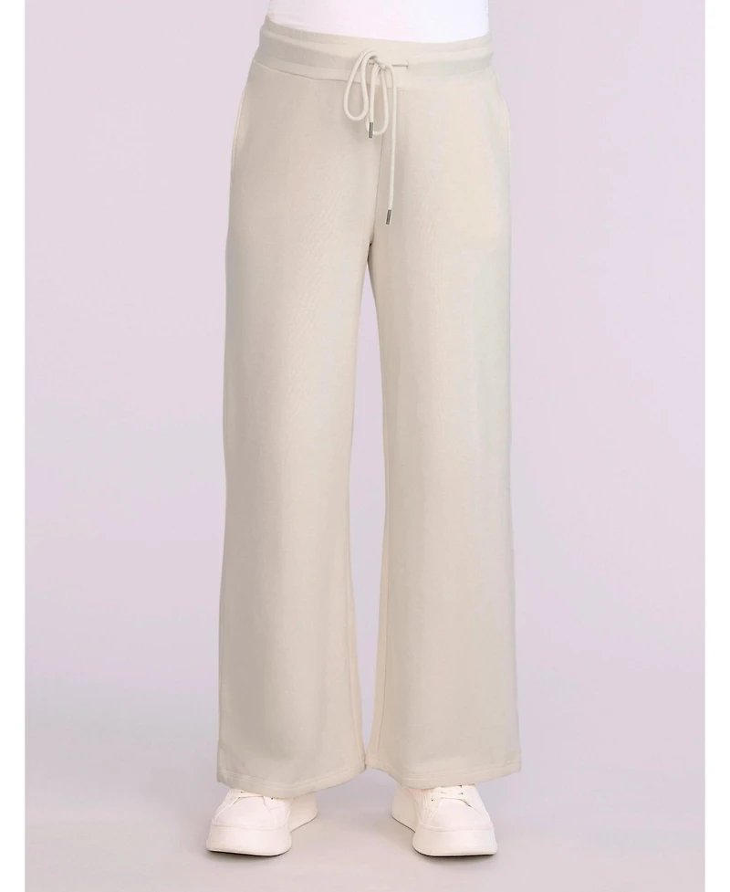 Women's Under the Belly Wide Leg Sweatpants - Motherhood Maternity