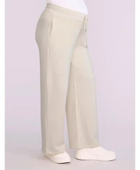 Women's Under the Belly Wide Leg Sweatpants - Motherhood Maternity