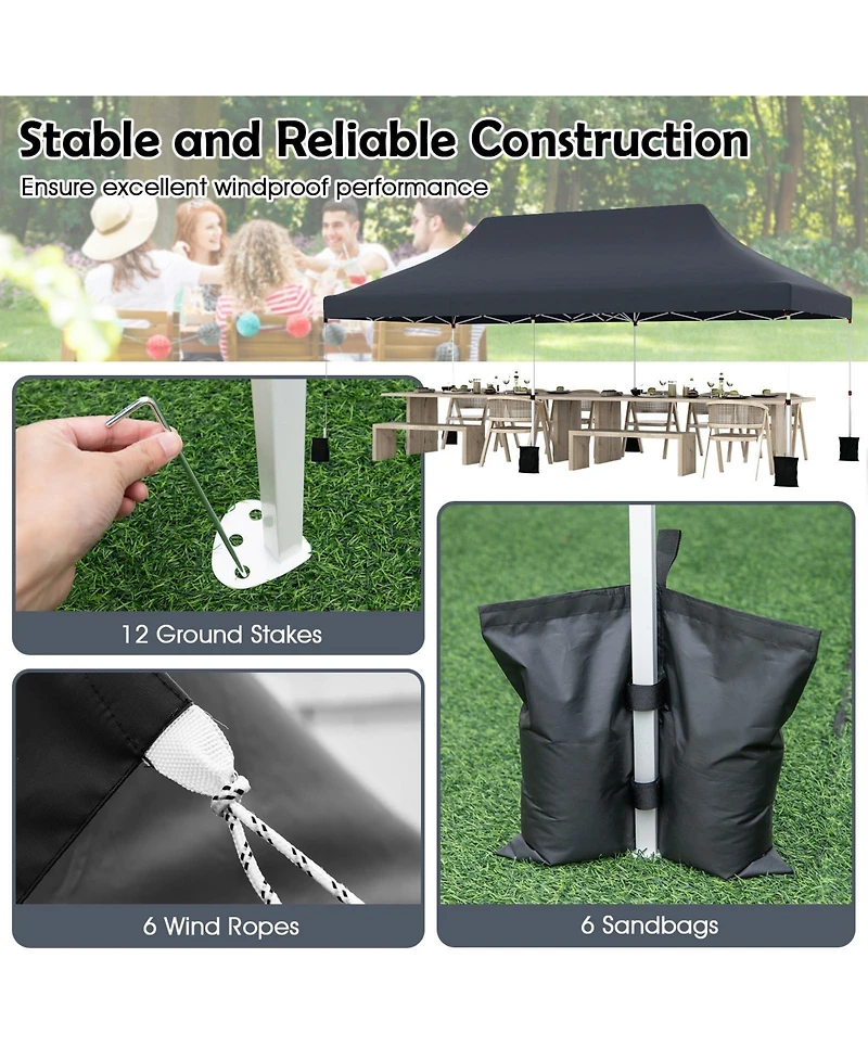 10x20 Ft Pop Up Canopy