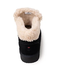 Minnetonka Women's Chandra Suede Berber Lined Ankle Boots