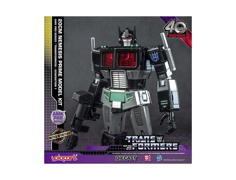 Transformers Nemesis Prime Amk Pro Series Model Kit | Transformers | Yolopark