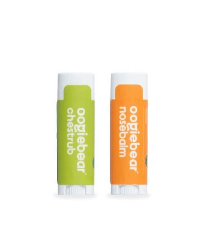 oogiebear Baby Mini nosebalm and chestrub kit