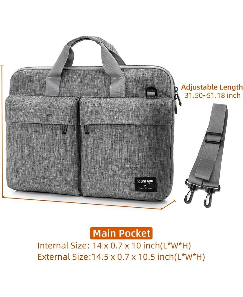 Acer 14 inch Laptop Bag with Shoulder Strap, Messenger Bag,Slim Computer Carrying Case Notebook Handbag for Men Women Fit for Acer Asus Lenovo Hp Tosh