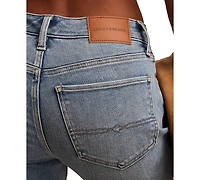 Lucky Brand Women's Mid Rise Curvy Straight Jeans