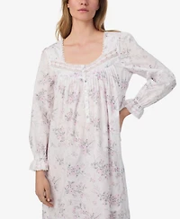 Eileen West Women's Long Sleeve Ballet Nightgown