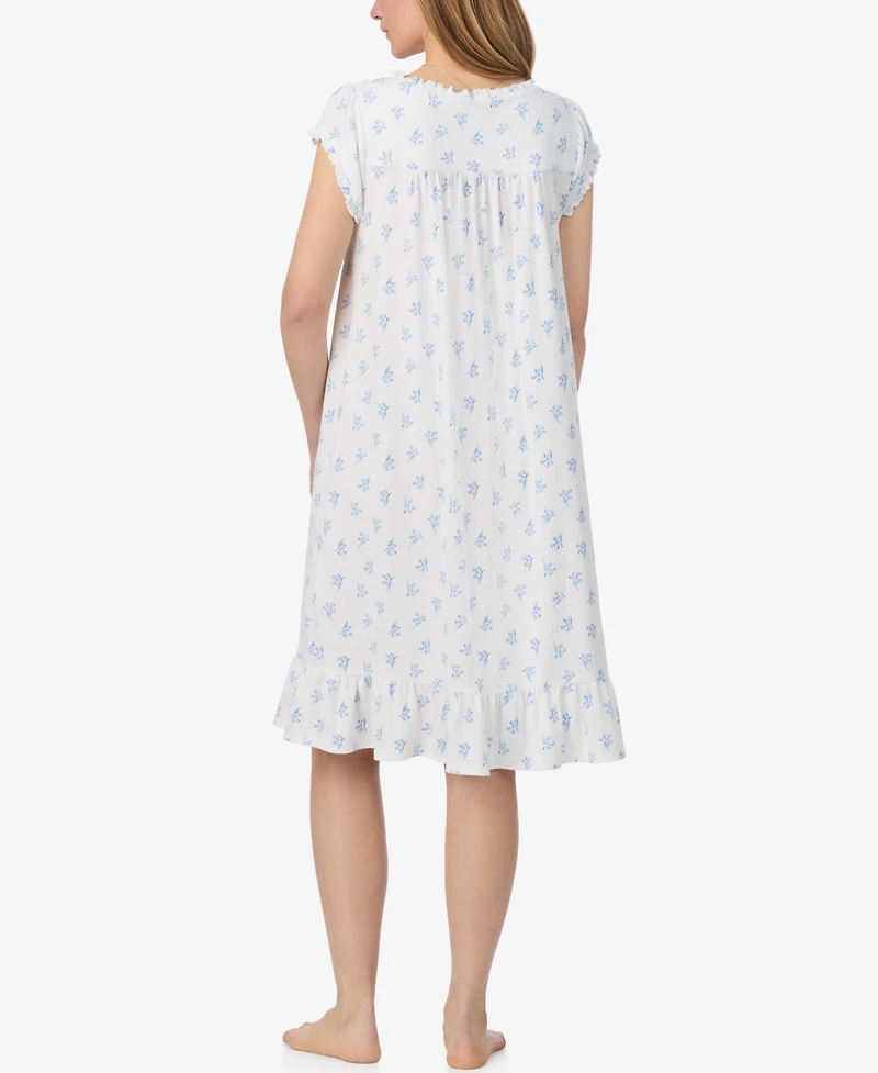 Eileen West Women's Cap Sleeve Waltz Nightgown