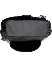 Mancini Men's Leather Crossbody Organizer Bag