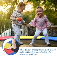 14 Feet Waterproof Tear-Resistant Universal Trampoline Safety Pad Spring Cover