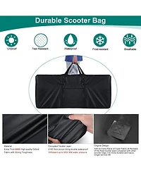 Urbanmax Electric Scooter Bag, Heavy Duty 840D with Waterproof Zipper, Universal for M365, Xiaomi